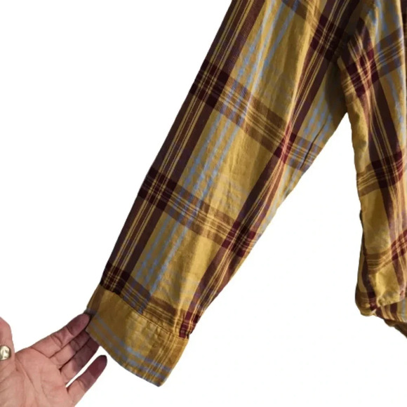 SO Plaid Button Down Shirt. NWOT - Picture 2 of 6